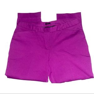 Worthington Fuschia ANKLE Pants size 16